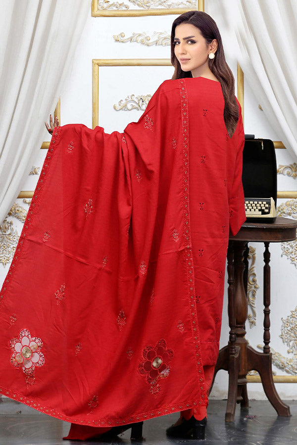 BR Rang-e-Hayat Viscose`25 (Vol-35) Red