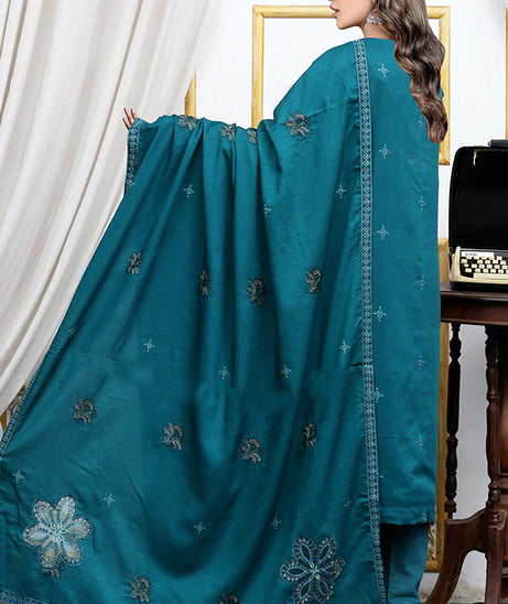 BR Rang-e-Hayat Viscose`25 (Vol-35) Sea Green