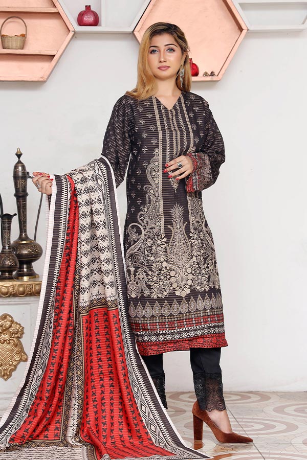 BR Rang-e-Sarma Viscose`23 (Black)