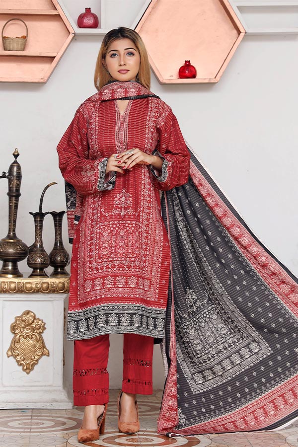 BR Rang-e-Sarma Viscose`23 (Maroon)