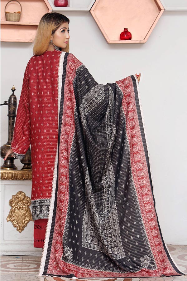 BR Rang-e-Sarma Viscose`23 (Maroon)