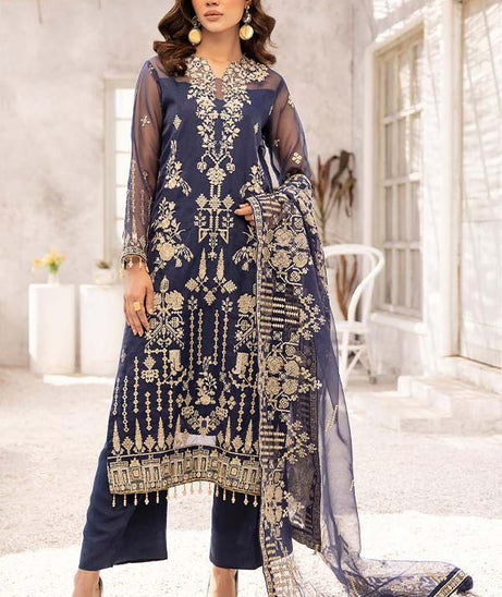 BR Shehnai Fancy Emb Organza`24 D#03