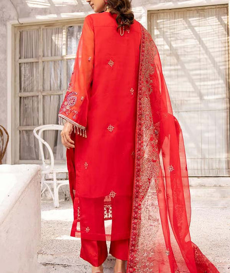 BR Shehnai Fancy Emb Organza`24 D#05