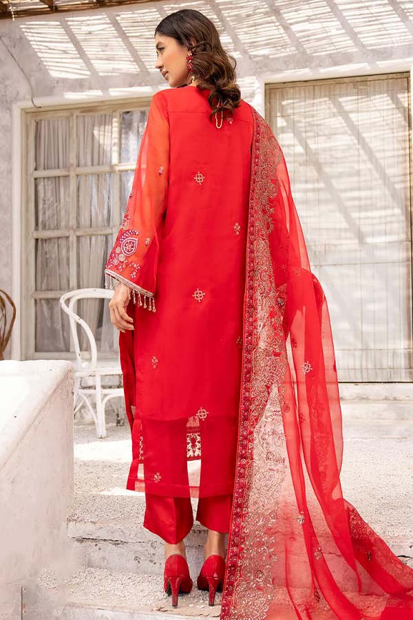 BR Shehnai Fancy Emb Organza`24 D#05