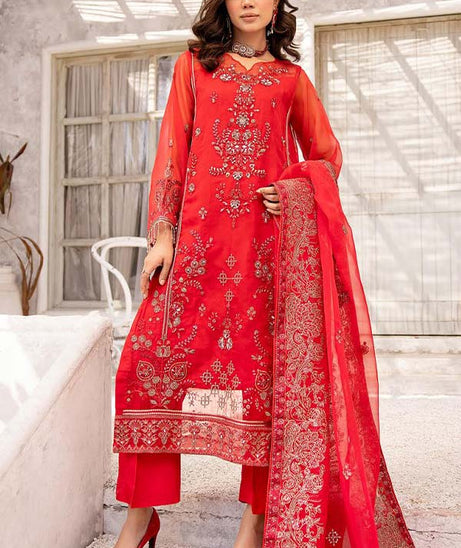 BR Shehnai Fancy Emb Organza`24 D#05