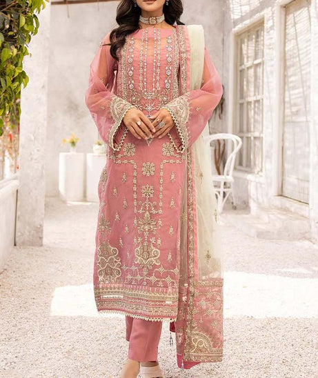 BR Shehnai Fancy Emb Organza`24 D#02