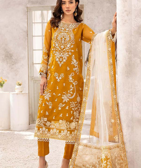 BR Shehnai Fancy Emb Organza`24 D#01