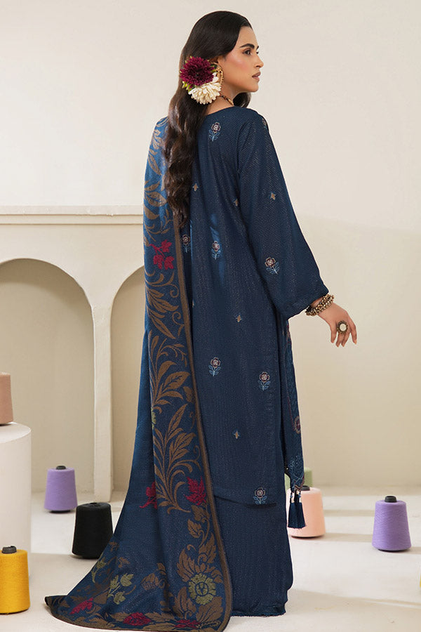 BR Zaryab Chamki Emb Peach`26 D#01