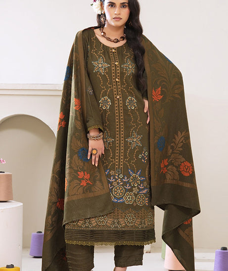 BR Zaryab Chamki Emb Peach`26 D#02
