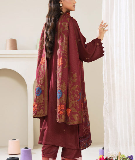 BR Zaryab Chamki Emb Peach`26 D#03