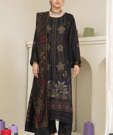 BR Zaryab Chamki Emb Peach`26 D#04