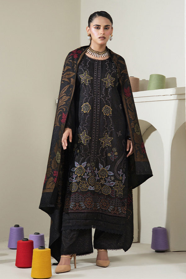 BR Zaryab Chamki Emb Peach`26 D#04