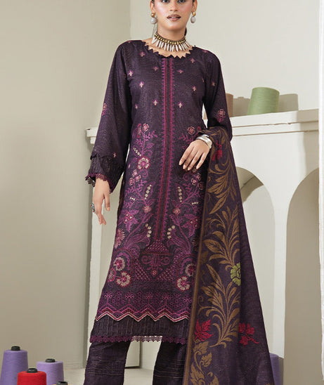 BR Zaryab Chamki Emb Peach`26 D#05