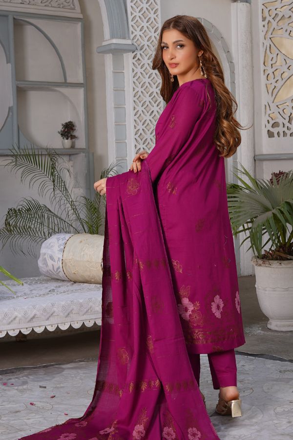 BR Anarakali Jacquard Lawn`26 D#4