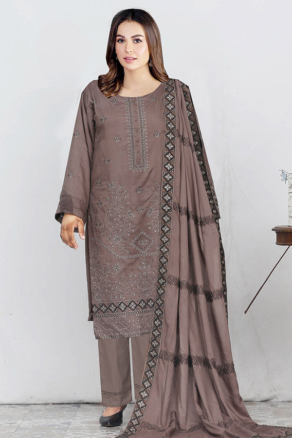 BR Chahat Emb Viscose`25 V#27 D#01 Grey