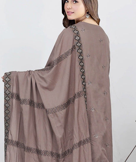 BR Chahat Emb Viscose`25 V#27 D#01 Grey