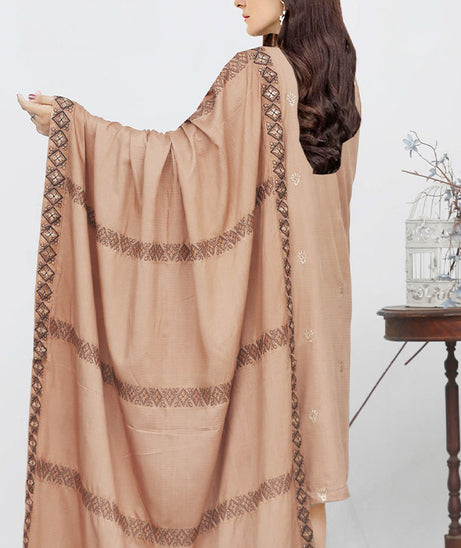 BR Chahat Emb Viscose`25 V#27 D#01 L-Brown