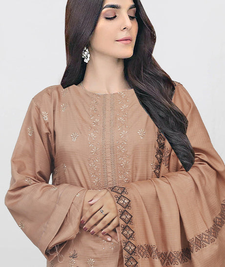 BR Chahat Emb Viscose`25 V#27 D#01 L-Brown