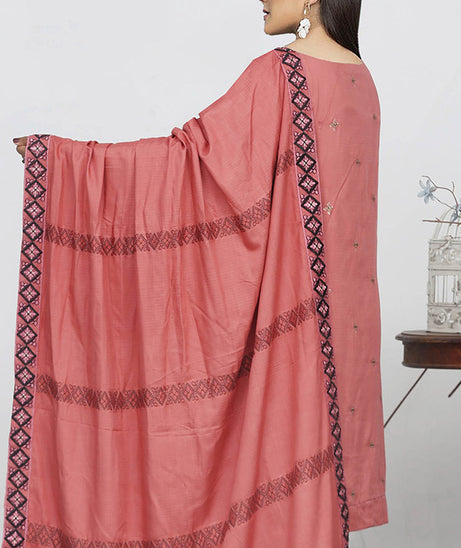 BR Chahat Emb Viscose`25 V#27 D#01 T-Pink