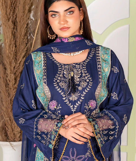 BR Gul-E-Rang Viscose'25 D#01