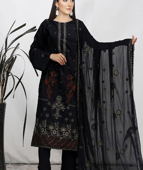 BR Gul-E-Sarma Viscose`25 V#26 D#01 Black