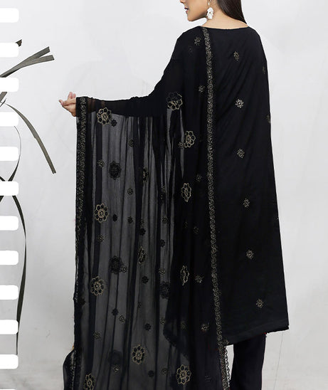 BR Gul-E-Sarma Viscose`25 V#26 D#01 Black