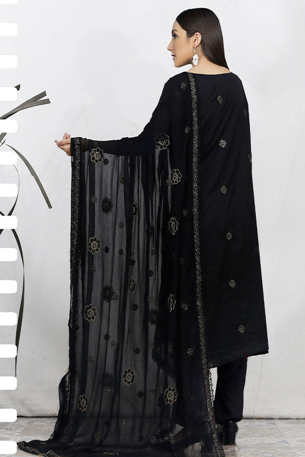 BR Gul-E-Sarma Viscose`25 V#26 D#01 Black