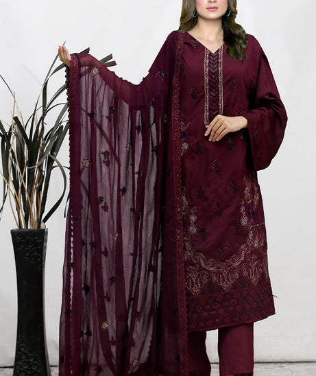 BR Gul-E-Sarma Viscose`25 V#26 D#01 D-Purple