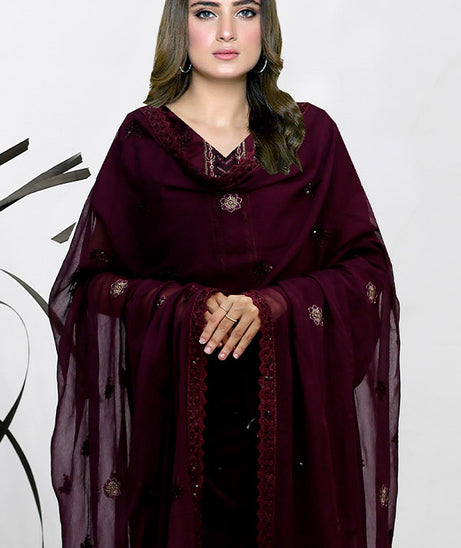 BR Gul-E-Sarma Viscose`25 V#26 D#01 D-Purple