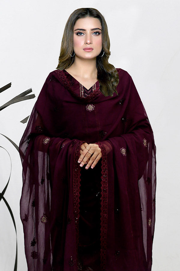 BR Gul-E-Sarma Viscose`25 V#26 D#01 D-Purple