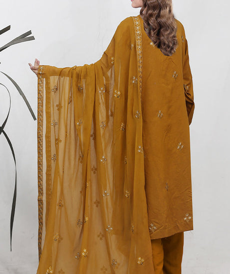 BR Gul-E-Sarma Viscose`25 V#26 D#01 Mustard