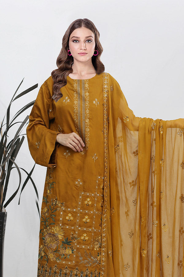 BR Gul-E-Sarma Viscose`25 V#26 D#01 Mustard