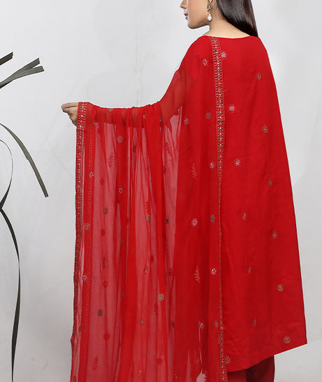 BR Gul-E-Sarma Viscose`25 V#26 D#01 Red