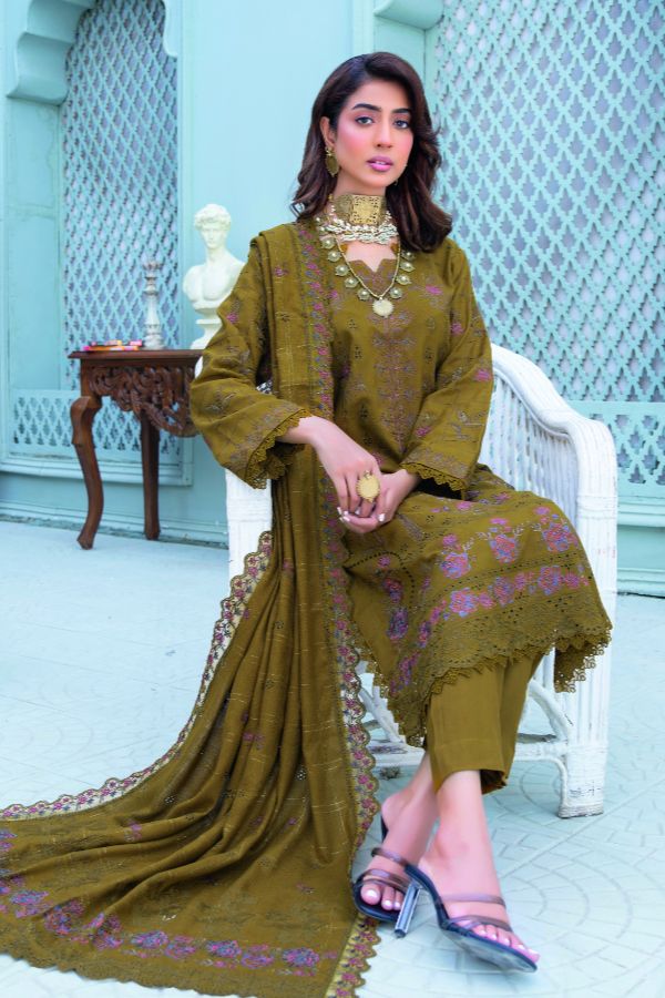 BR Kahani Wool Jacquard`25 D#4