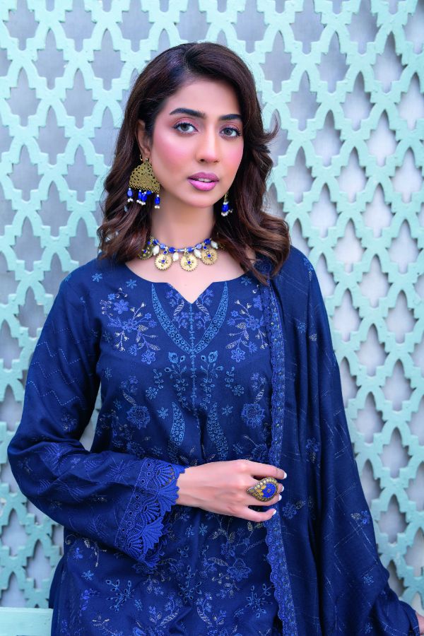 BR Kahani Wool Jacquard`25 D#5