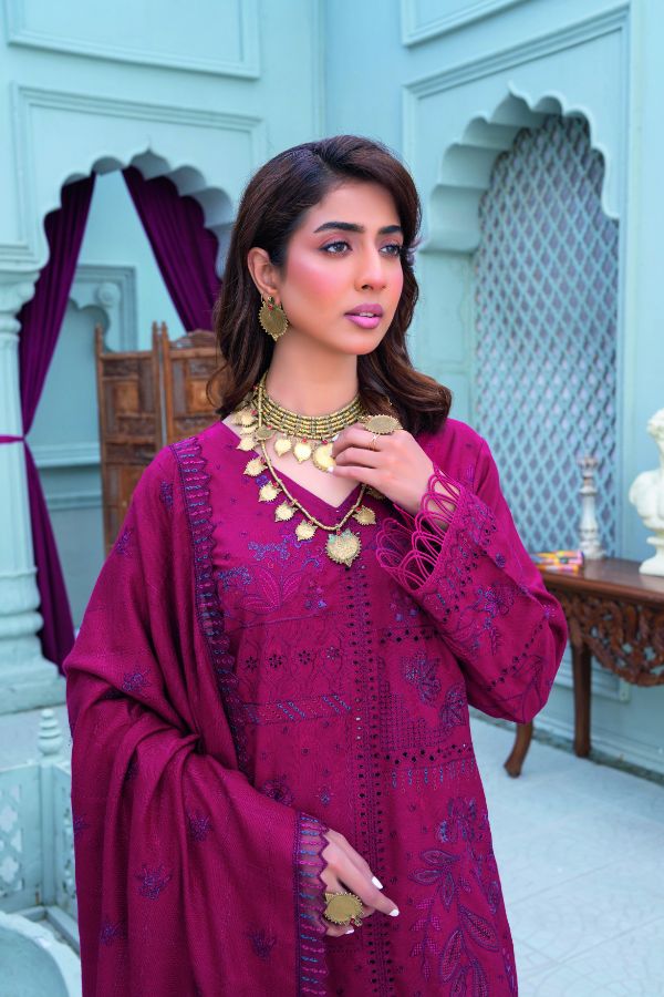 BR Kahani Wool Jacquard`25 D#6