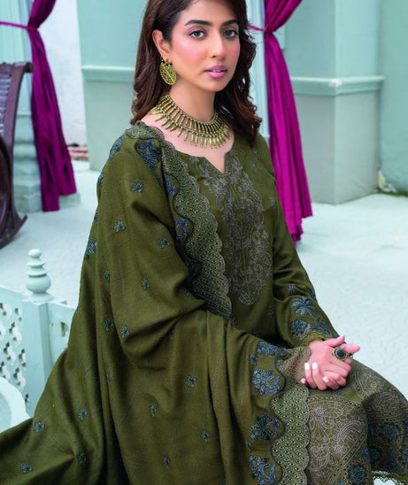 BR Kahani Wool Jacquard`25 D#8