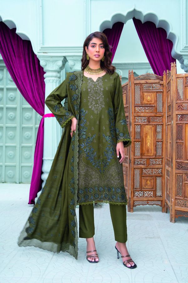 BR Kahani Wool Jacquard`25 D#8