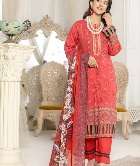 BR Mah-e-Nur C/kari Lawn`24 D#01