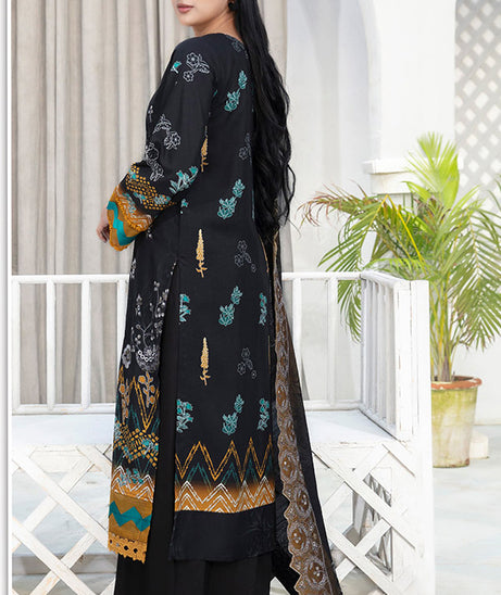 BR Noir D/Emb Viscose`25 ART#02