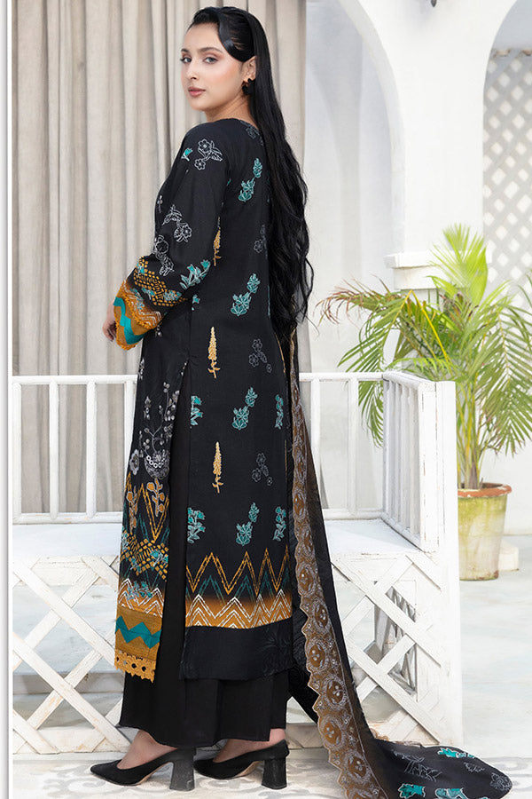 BR Noir D/Emb Viscose`25 ART#02
