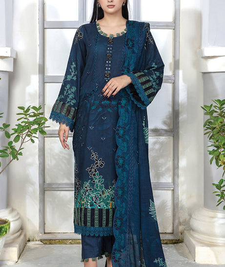 BR Noir D/Emb Viscose`25 ART#09