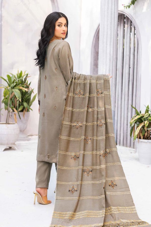 BR Pur Kashish Emb Peach`24 D#02