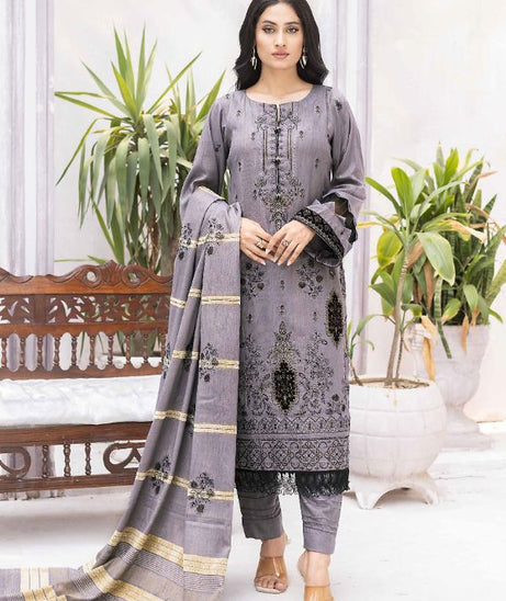 BR Pur Kashish Emb Peach`24 D#04