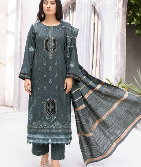 BR Pur Kashish Emb Peach`24 D#06
