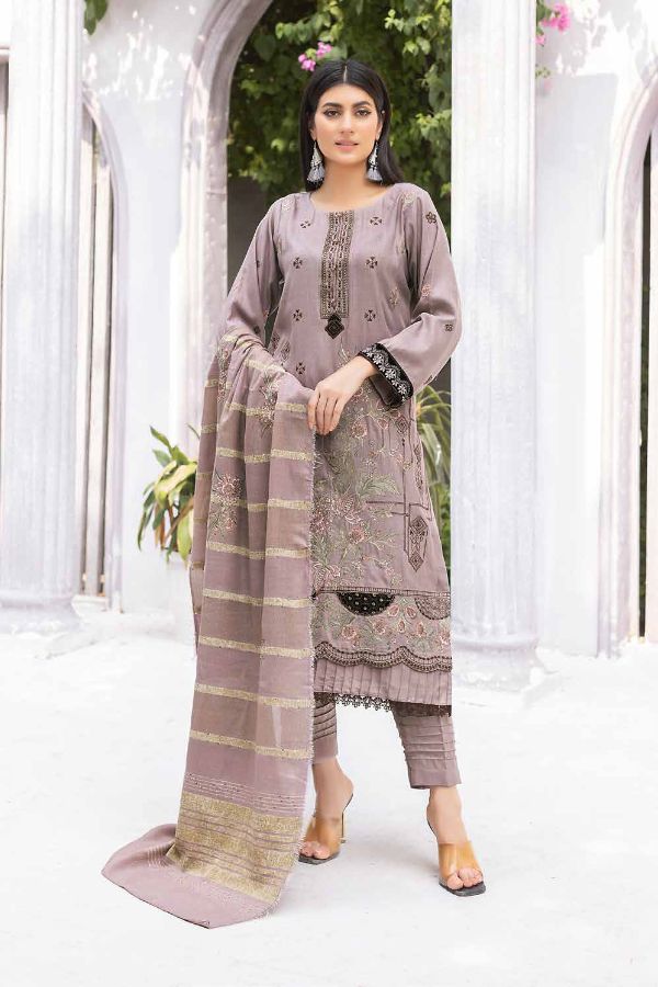 BR Pur Kashish Emb Peach`24 D#07