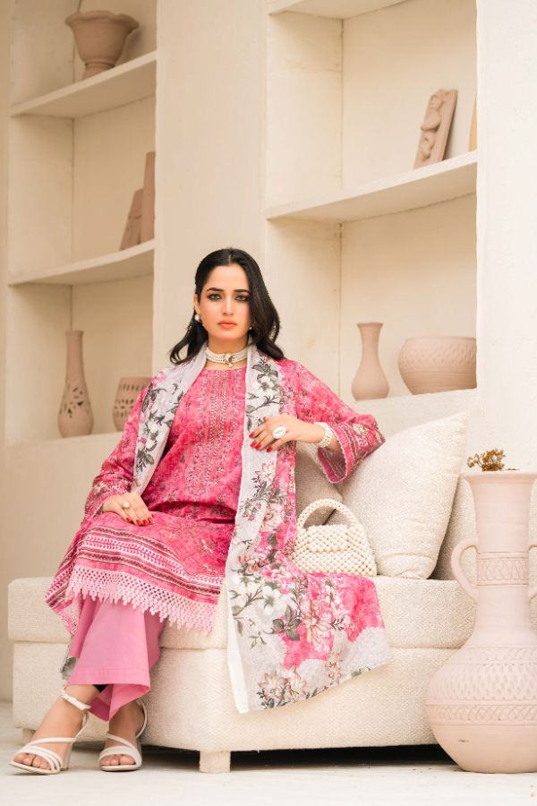 BR Rang-E-Bahaaran Lawn`26 D#07