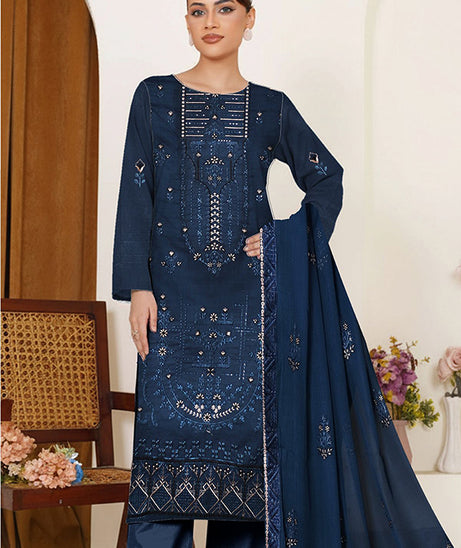 BR Shanzay Slub Lawn`26 Vol-51 D#1