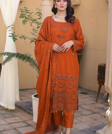 BR Taqdeer Dhanak Zari Shawl`24 D#04