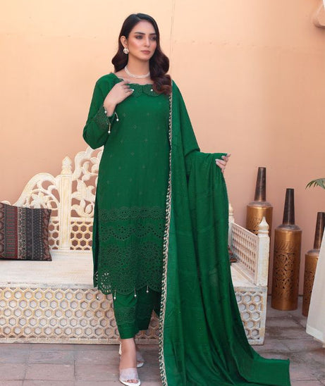 BR Taqdeer Dhanak Zari Shawl`24 D#05